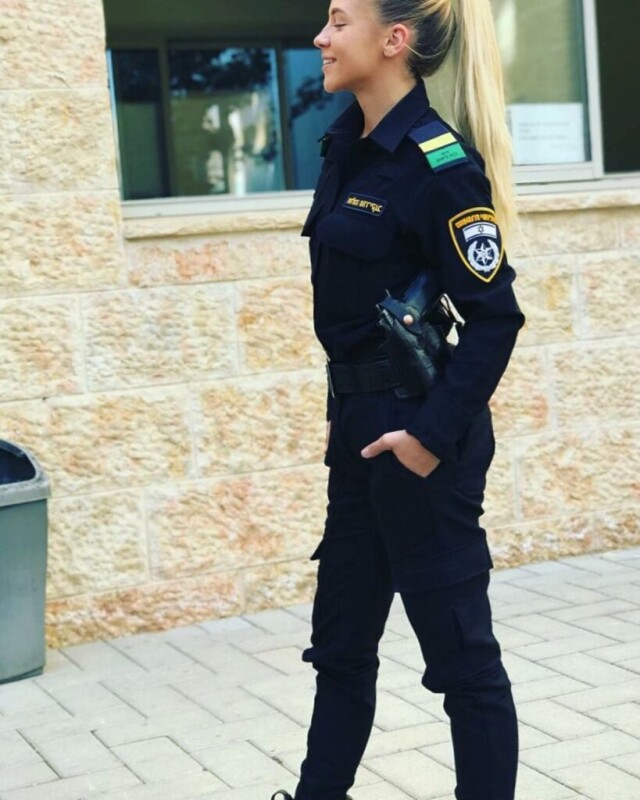 police uniform girl